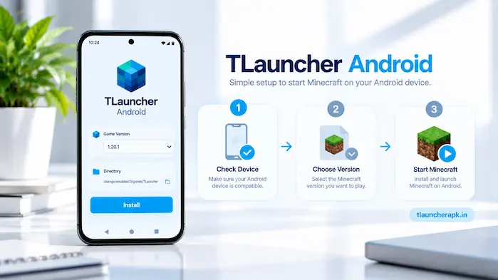 TLauncher Android setup process