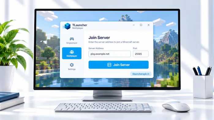 TLauncher Server Address interface